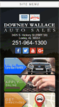 Mobile Screenshot of downey-wallaceautosales.com